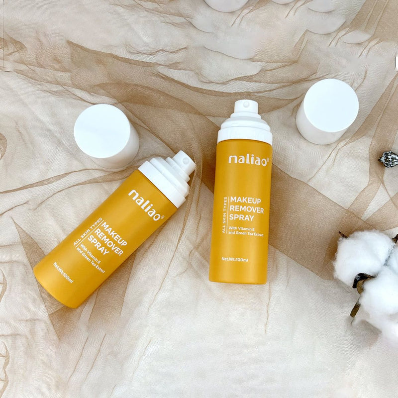 Maliao Makeup Remover Spray - Refresh & Nourish with Vitamin E and Green Tea Extract