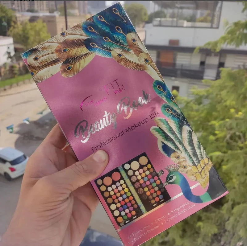 ALL IN ONE MAKEUP BOOK FOLDING SHADE FACE PALLET