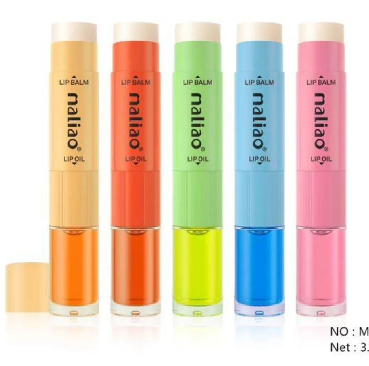 MALIAO PROFESSIONAL MAKE-UP 2 in 1 LIP BALM + LIP OIL
