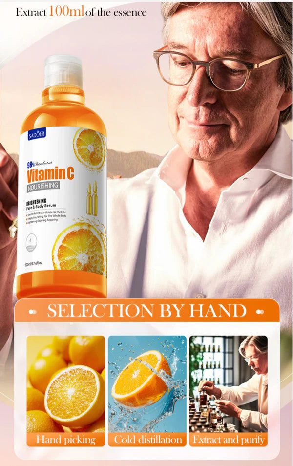 SADOER Fruit Acid Smooth Skin Face & Body Serum 500ml