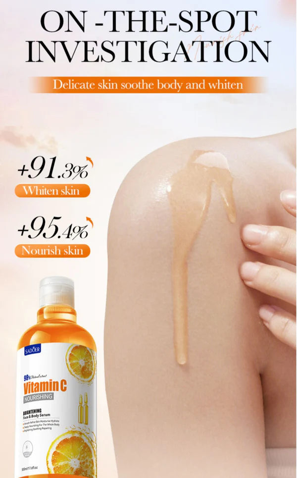 SADOER Fruit Acid Smooth Skin Face & Body Serum 500ml