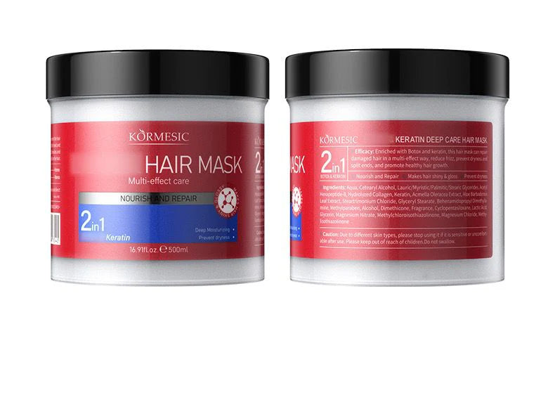 KORMESIC Natural 2 in 1 Botox Keratin Hair Mask 500ml