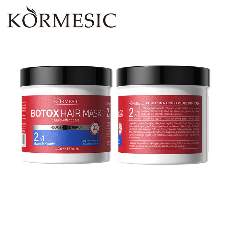 KORMESIC Natural 2 in 1 Botox Keratin Hair Mask 500ml