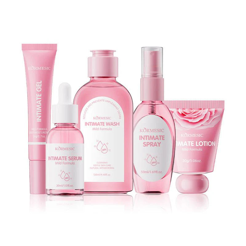 KORMESIC Mild Balanced Natural Antimicrobial Intimate Kit 5 Piece Set