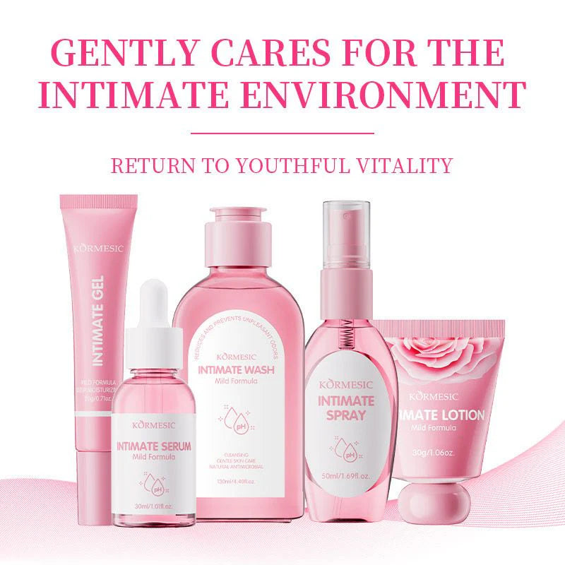 KORMESIC Mild Balanced Natural Antimicrobial Intimate Kit 5 Piece Set