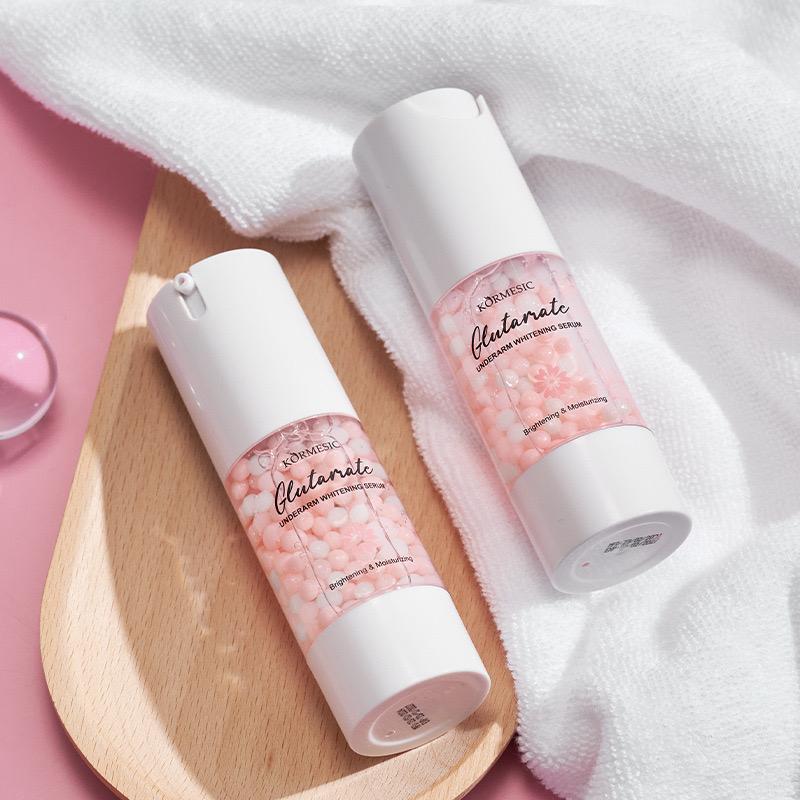 KORMESIC Glutamate Whitening Serum Underarm Intimate Armpit Dark Spot Remover Whitening Cream 30ml