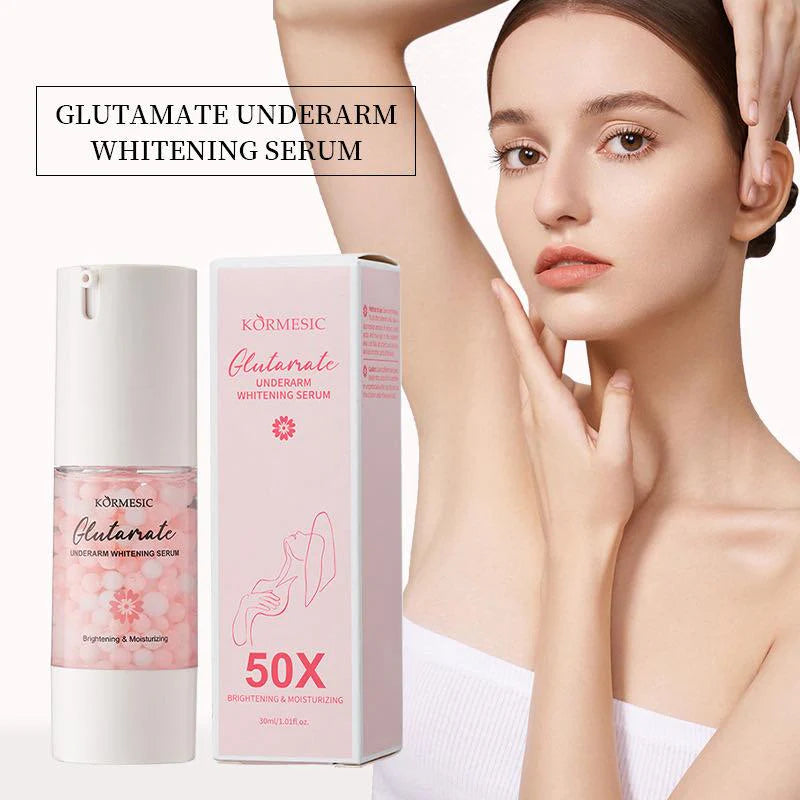 KORMESIC Glutamate Whitening Serum Underarm Intimate Armpit Dark Spot Remover Whitening Cream 30ml