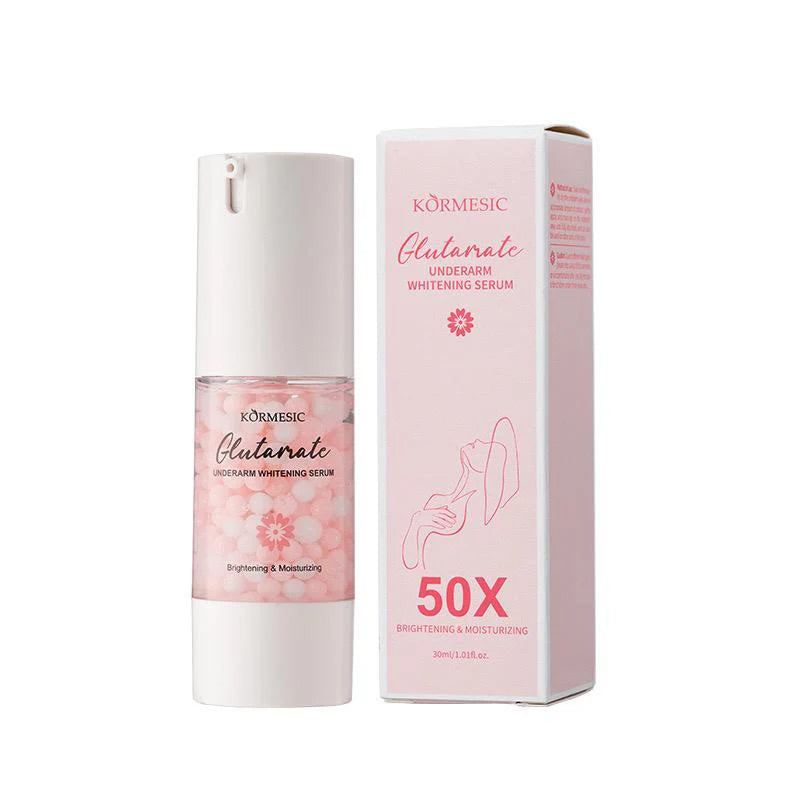 KORMESIC Glutamate Whitening Serum Underarm Intimate Armpit Dark Spot Remover Whitening Cream 30ml