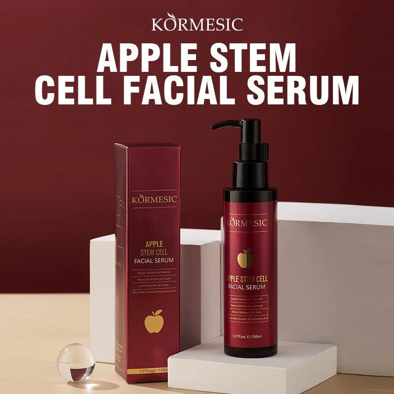 KORMESIC Natural Anti Aging Collagen Apple Stem Cell Serum for Face With Hyaluronic 150ml