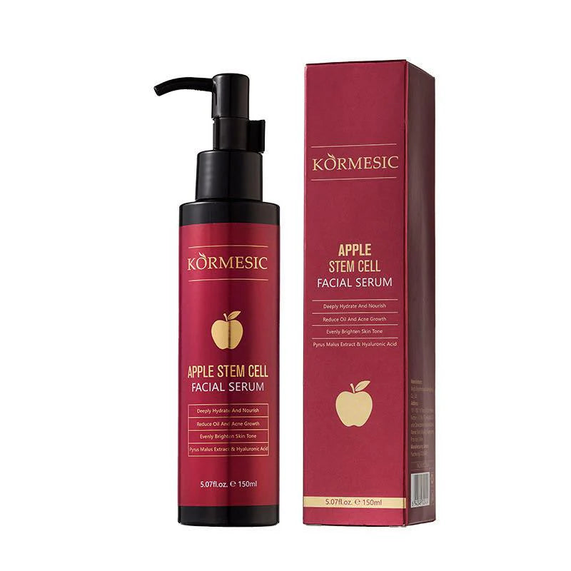 KORMESIC Natural Anti Aging Collagen Apple Stem Cell Serum for Face With Hyaluronic 150ml