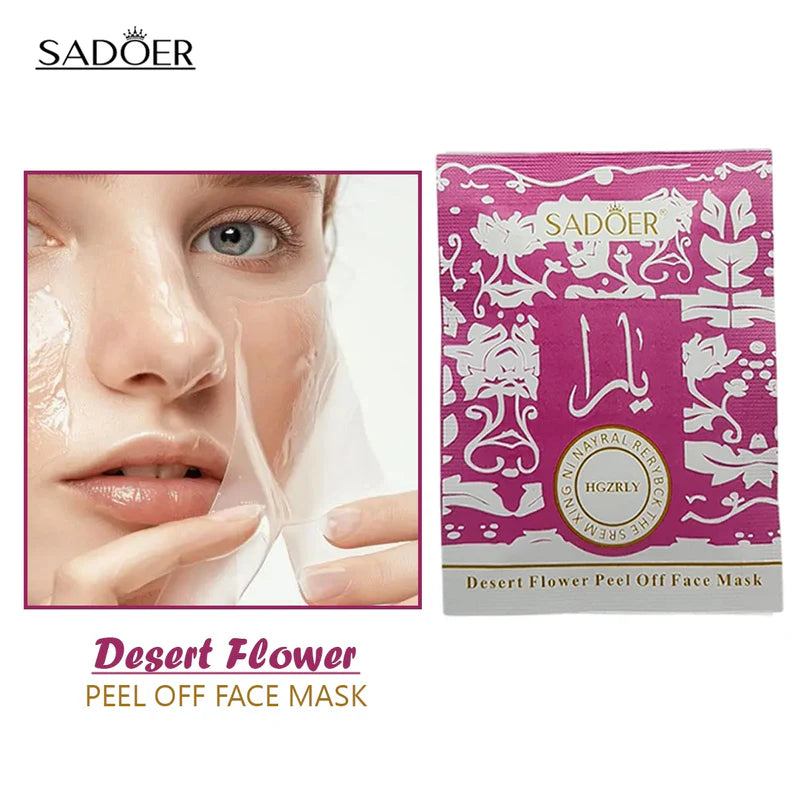 Sadoer Yara Peel Off Face Mask – Pack of 10 | Deep Hydration & Bright Complexion