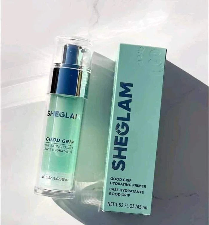 SHEGLAM Good Grip Hydrating Primer Oil Control Moisturising Primer Gek Smooth Fine Lines Oil And Silicone-Free Face Primer