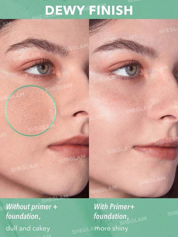 SHEGLAM Good Grip Hydrating Primer Oil Control Moisturising Primer Gek Smooth Fine Lines Oil And Silicone-Free Face Primer