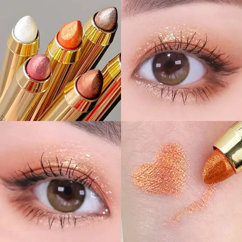 EYE 1 pc Phantom Color GliMB One-Pieces One-Pieces er Highlight EYE One piece shadure Pen Pearlescent Fine Flash Fit Brightening Double Head EYE One piece shadure Stick