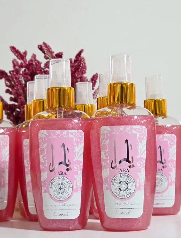 Yara Shimmering Hair & Body Fragrance Mist