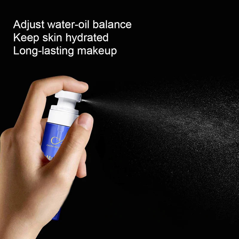 CVB C20 Makeup Fixing Mist with Rose Water & Green Tea, Face Makeup Spray with Long Lasting Effect, Skin Hydrating Spray, 100ml