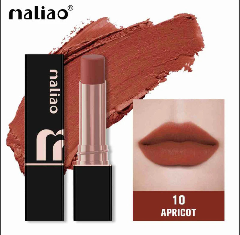 Maliao Super Non-Transfer Lipstick – Long-Lasting Matte Finish.