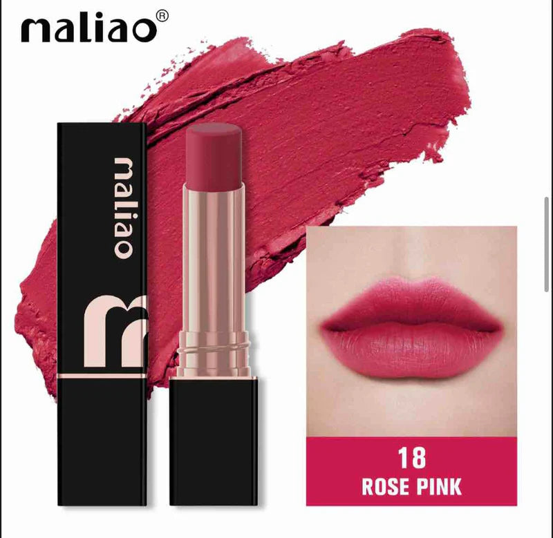 Maliao Super Non-Transfer Lipstick – Long-Lasting Matte Finish.