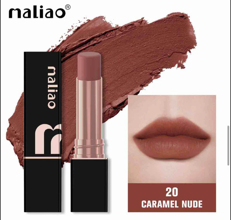 Maliao Super Non-Transfer Lipstick – Long-Lasting Matte Finish.