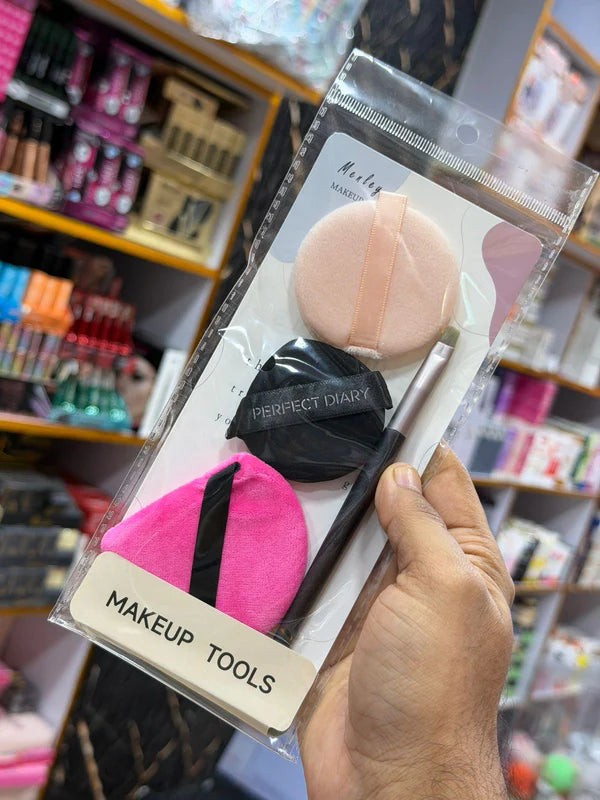 4pcs Makeup Tool Set – Essential Beauty Kit