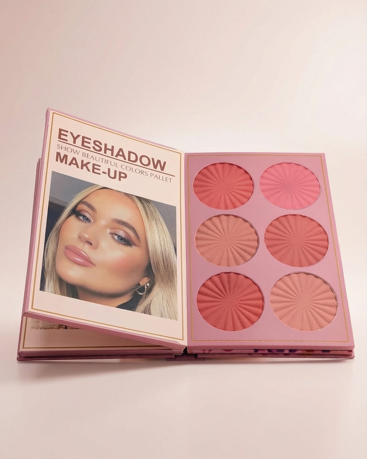 Mocallure Professional Makeup Book 4-in-1 Palette – Eyeshadow, Highlighter, Blush, Concealer & Brow Kit