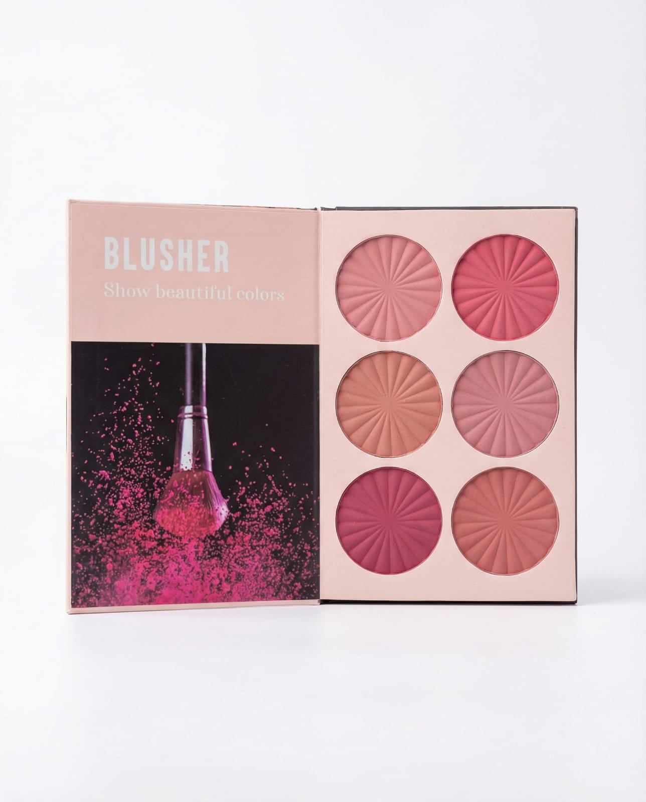 Mocallure Professional 4-in-1 Makeup Book Palette – Eyeshadow, Highlighter, Blush, Concealer & Brow Kit