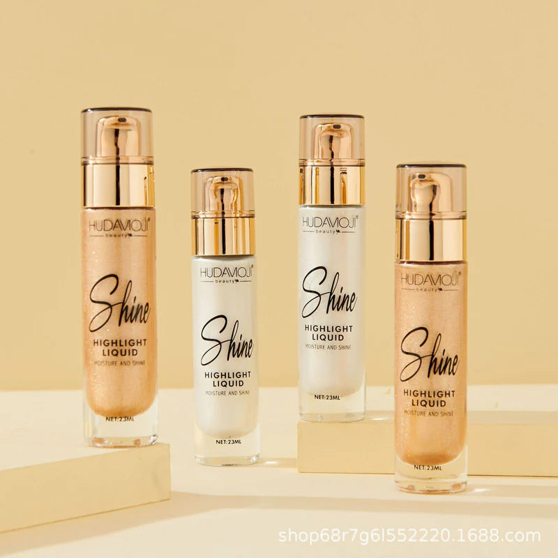 1 Pc HUDAMOJI GLOW MAKEUP HIGHLIGHTER Moisture And Shy