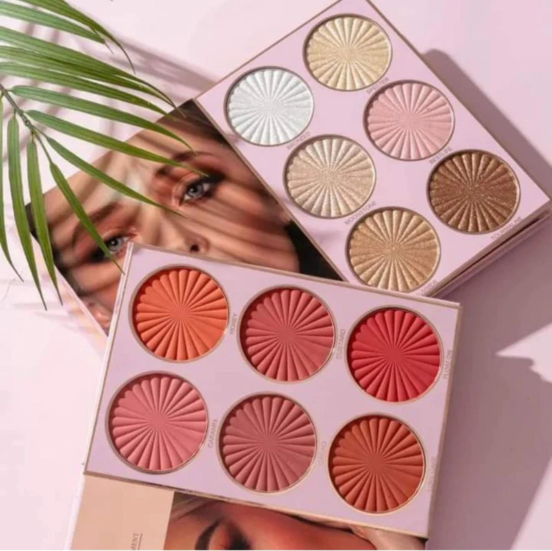 HUDAMOJI 5 PAGES ALL IN ONE MAKE-UP BOOK PALETTE