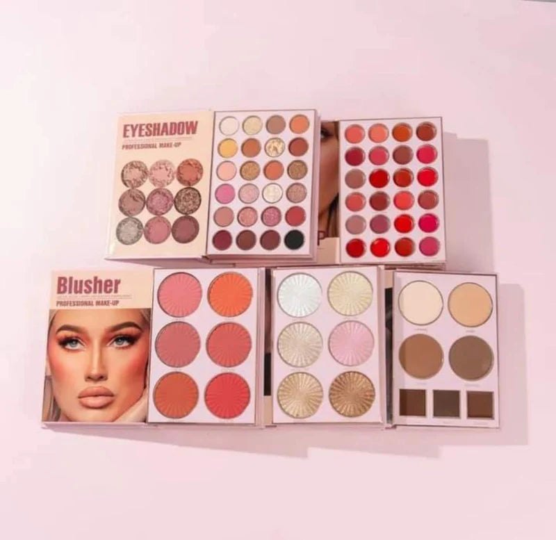 HUDAMOJI 5 PAGES ALL IN ONE MAKE-UP BOOK PALETTE