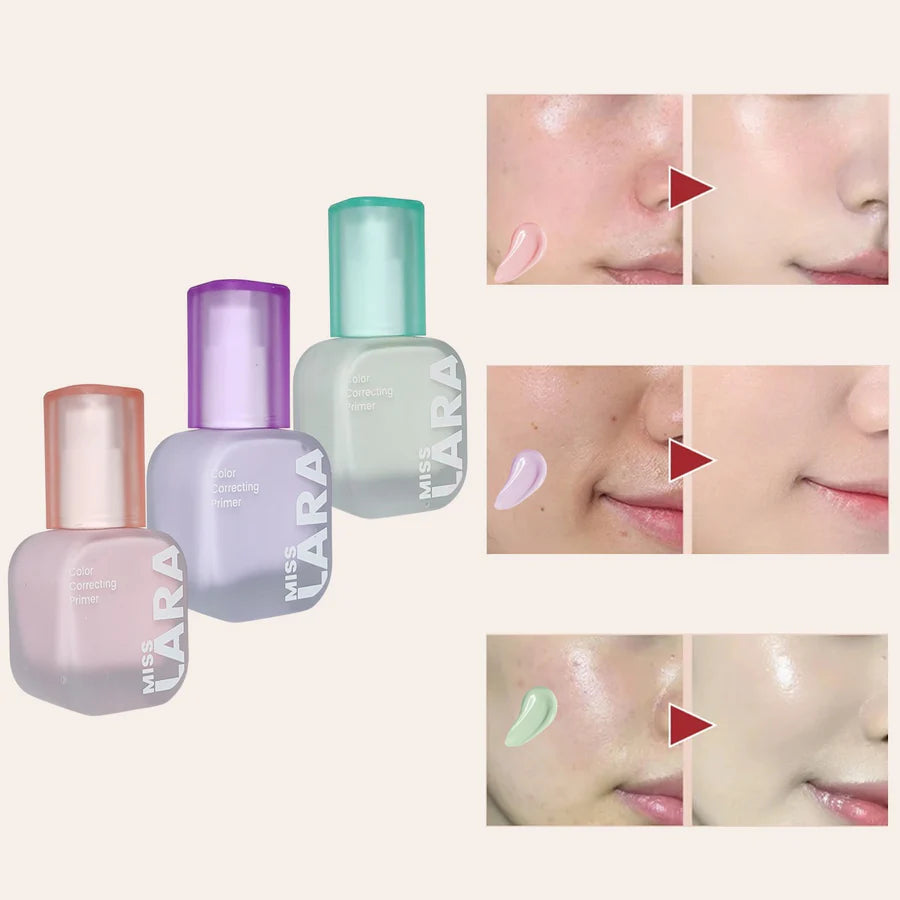Miss Lara 3pcs Color Correcting Primer Set