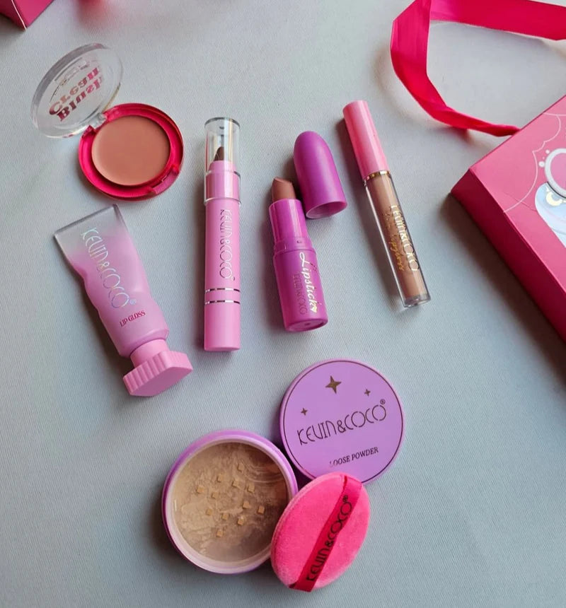 Kevin & COCO 6pcs Makeup Cute Bunny Gift Box Set