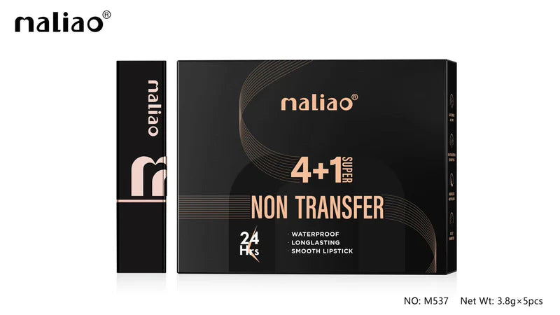 Maliao Super Non-Transfer Lipstick – Long-Lasting Matte Finish.