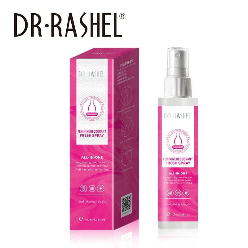 DR.RASHEL Combo Of 3 Feminine Series (Foaming Wash-Nourishing Cream-Fresh Spray)