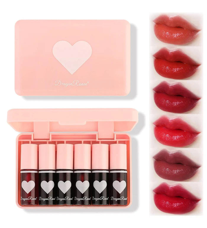 Dragon Ranee Pack of 6 Lip Tint And Cheek Stain