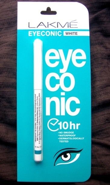 Eyeconic Kajal - Lakme - Black Waterproof - Long Lasting For 10 hrs