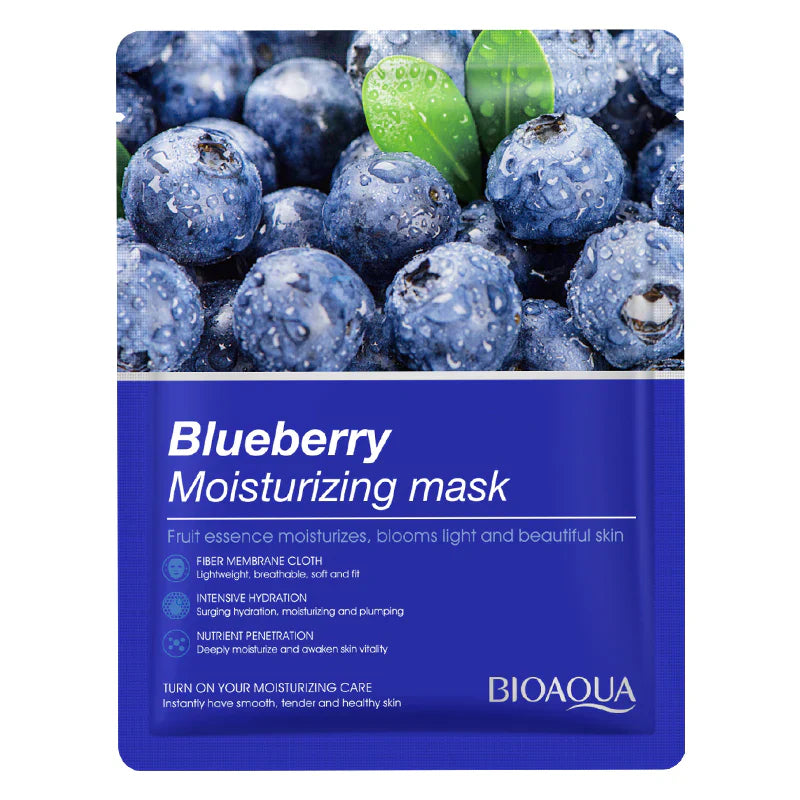 BIOAQUA Pack of 15 Moisturizing Facial Face Sheet Mask & Hydrating, Moisturizing, Skin Care 11 Sheet Mask 4 peel of mask