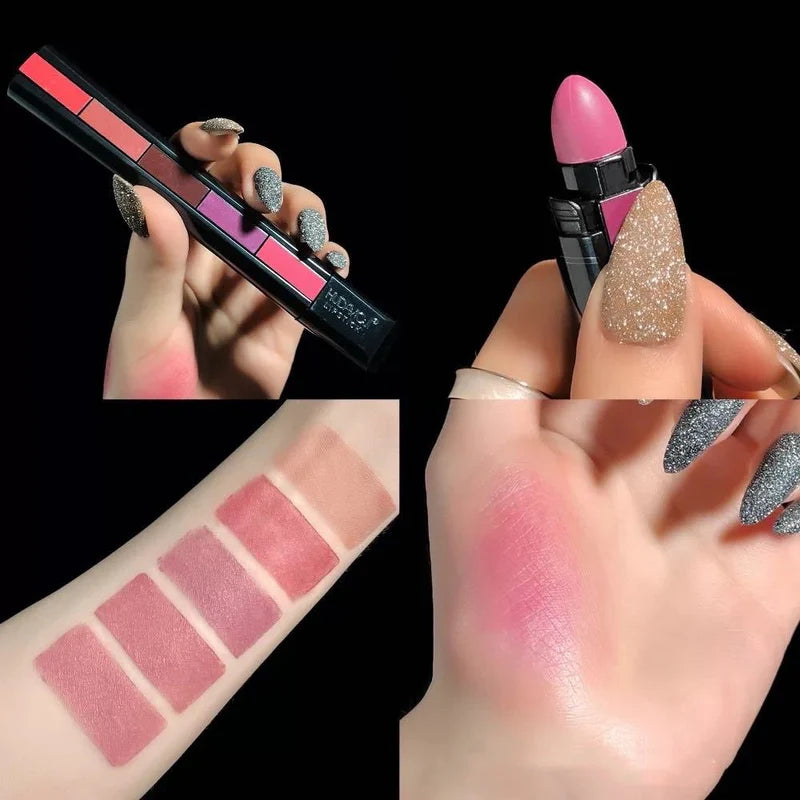 Miss Beauty in 1 Lipstick Matte lipsticks Waterproof | Long Lasting |Lipstick Long lasting Random Shades Lipsticks 3.5g
