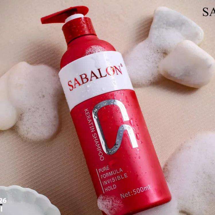 Sabalon Deal 4 in 1 Keratin Hair Shampoo+Conditioner+Mask+Heat Potion Serum
