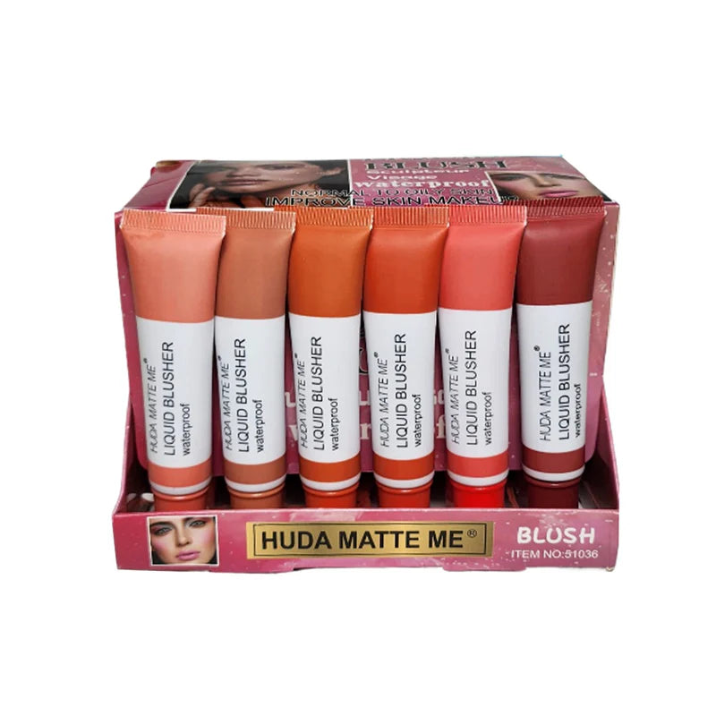 Huda Matte me 1 Pcs Liquid Blusher Waterproof 15ml 58907-47