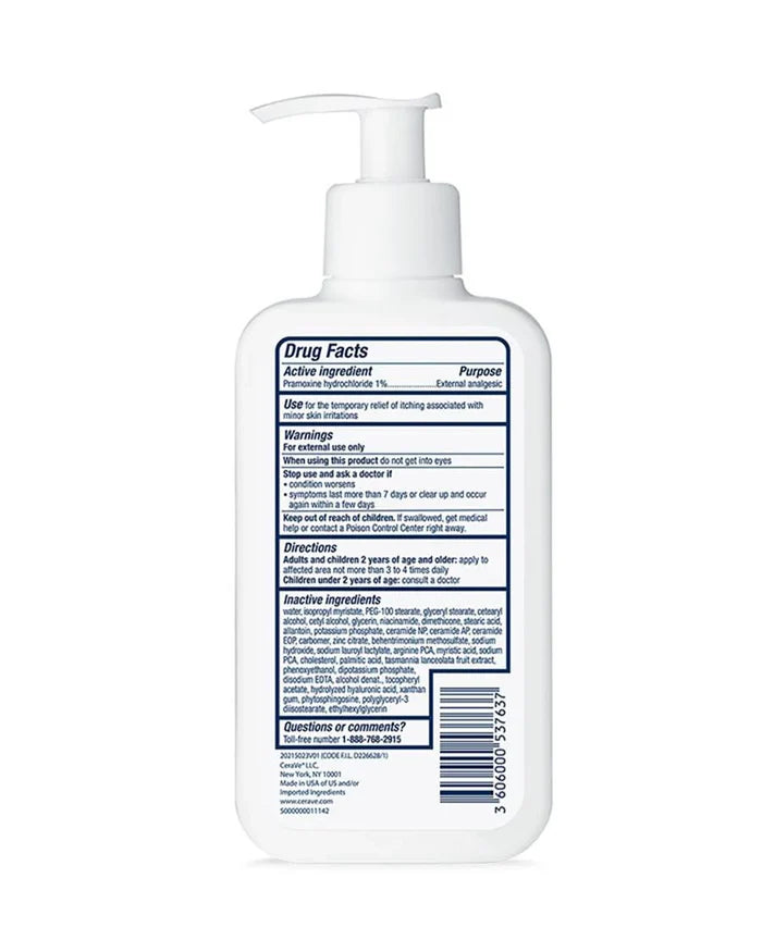 Cera Ve Itch Relief Mousturizing Lotion