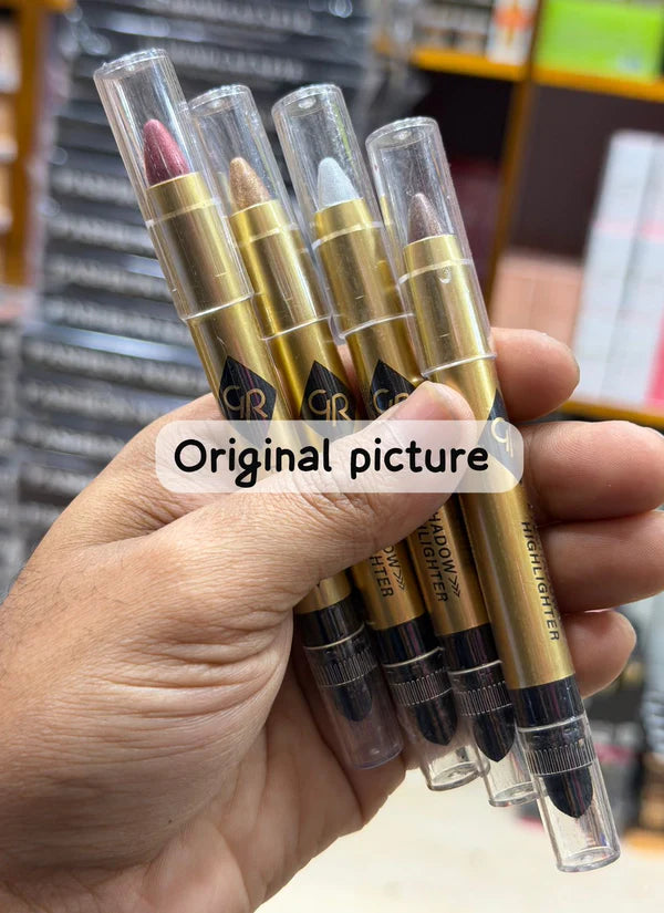 EYE 1 pc Phantom Color GliMB One-Pieces One-Pieces er Highlight EYE One piece shadure Pen Pearlescent Fine Flash Fit Brightening Double Head EYE One piece shadure Stick