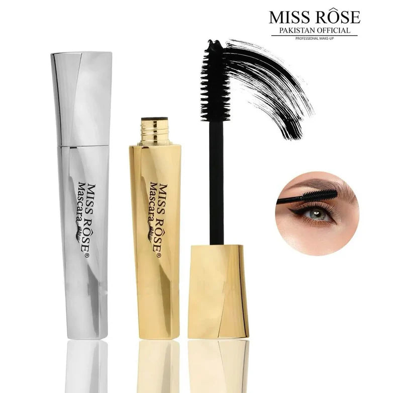 Miss Rose New Glance Back Waterproof Natural Curling Lengthening Mascara