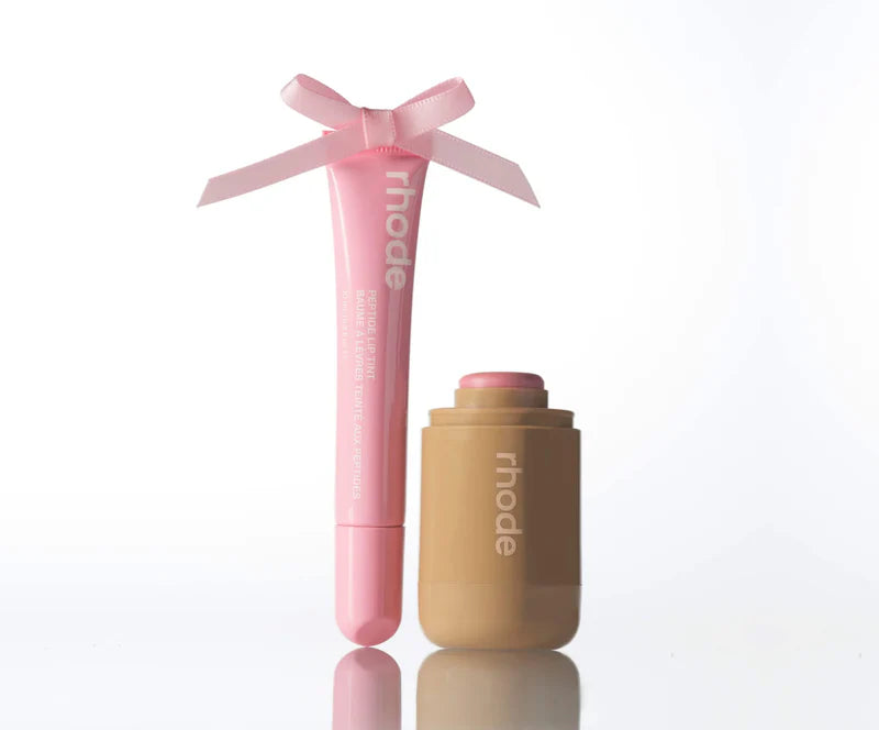 Rhode Blush & Gloss Duo | Rhode blush | Rhode peptide lip tint | Rhode lip gloss