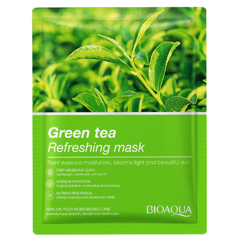 BIOAQUA Pack of 15 Moisturizing Facial Face Sheet Mask & Hydrating, Moisturizing, Skin Care 11 Sheet Mask 4 peel of mask