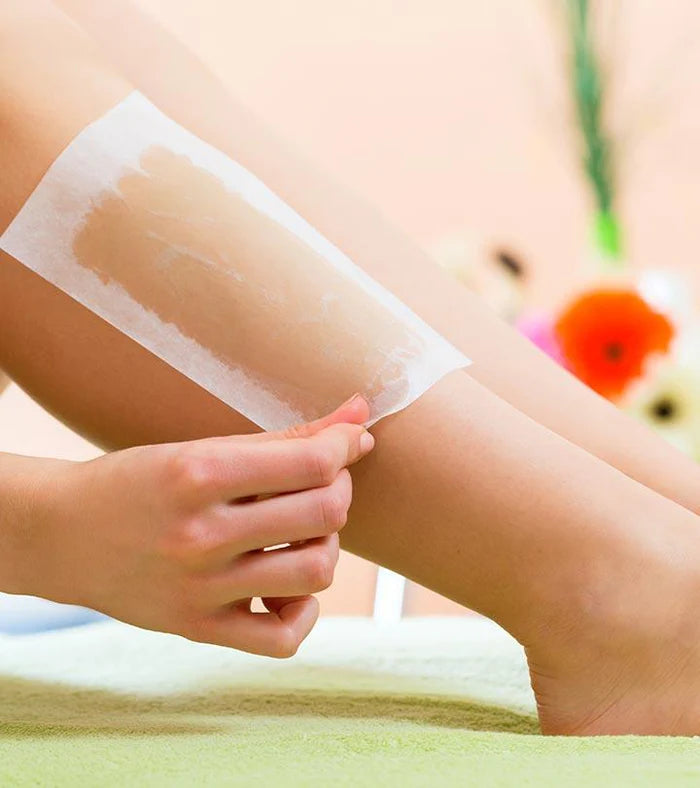 SUNISA Pack of 100 Pcs Beauty Hair Removal Depilatory paper Roll Waxing Nonwoven Epilator Wax Strip Paper