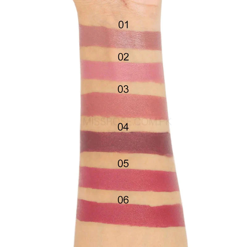 Miss Rose New 6 Color Lipstick Set For Girls