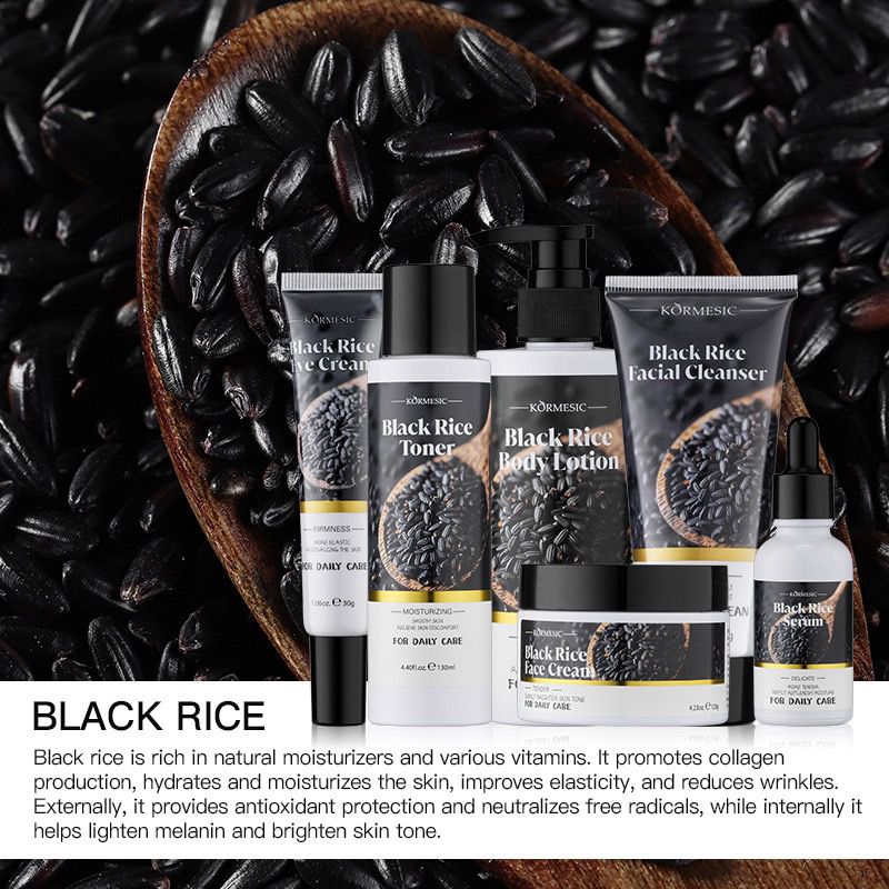 KORMESIC refreshing and silk smooth black rice Shampoo 300ml KMC58188