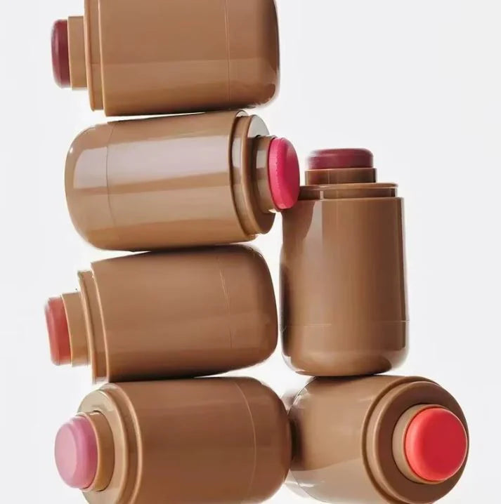 1 Pc Rhode Pocket Blush Rouge Stick Freckle  Lips and Cheeks for Both Makeup