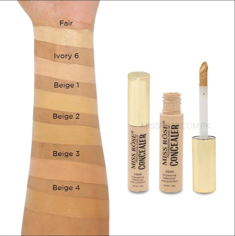 Miss Rose New Perfect Cover 24H Hydrating Concealer 15ml