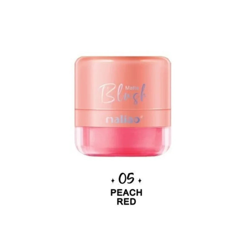 Maliao 3D Powder Matte Blush Soft Light Mushroom Blush | Easy to Blend Makeup Blusher